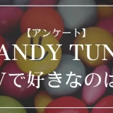 CANDY TUNEのMVで好きなのは？