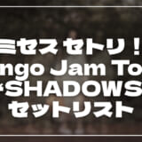 【2026】Mrs. GREEN APPLE (ミセス)セトリ！Ringo Jam Tour “SHADOWS”のライブセットリストを随時更新