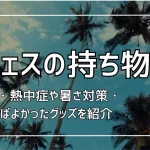 夏フェス 持ち物