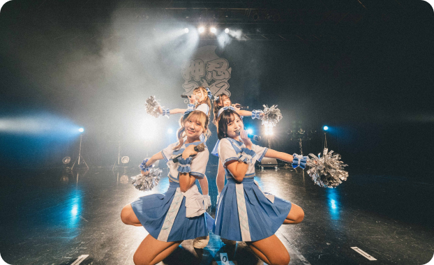 所属アーティストのライブ写真