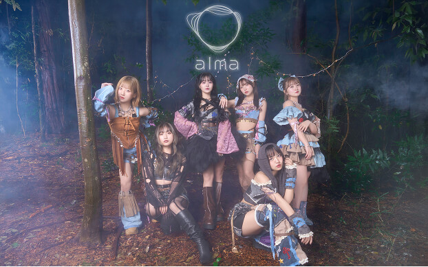 PLUM JAPAN所属の「alma」のアー写
