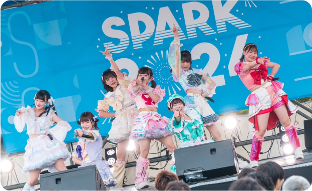 のらりくらりのライブ中の写真